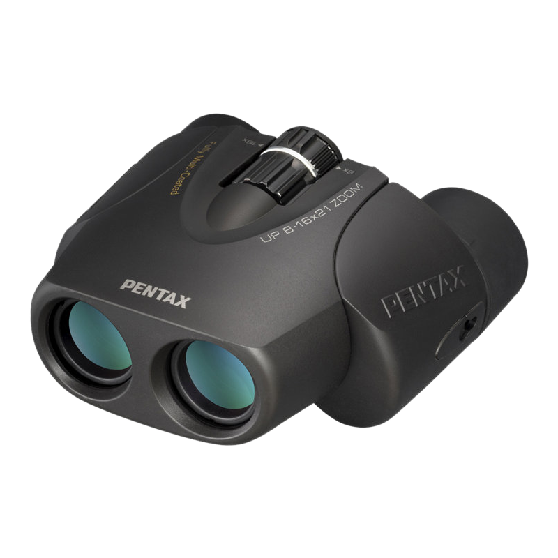 Produktbild för Pentax Binoculars UP 8-16x21 black w/case