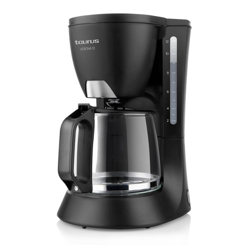 Produktbild för Coffee Maker 12 Cups Black