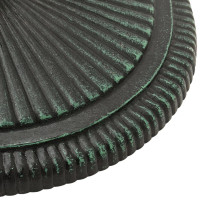 Miniatyr av produktbild för Parasollfot grön 45x45x30 cm gjutjärn
