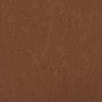 Produktbild för Rund förvaringspall brun sammet 31 x 37 cm