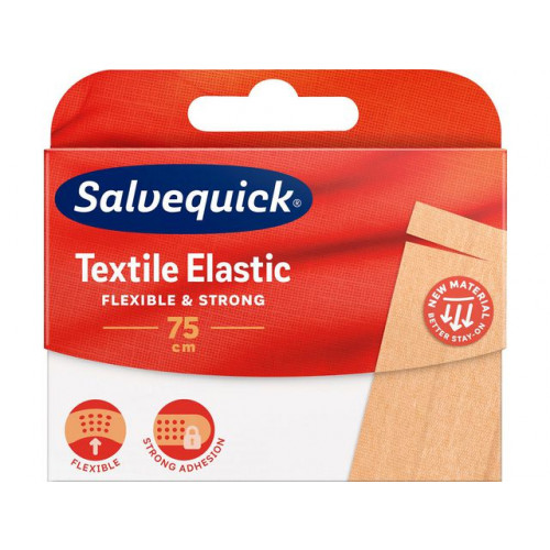 Salvequick Plåster Textil 75cm