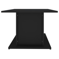 Produktbild för Soffbord svart 102x55,5x40 cm spånskiva