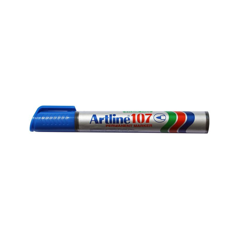 Produktbild för Märkpenna ARTLINE 107 rund 1,5mm blå