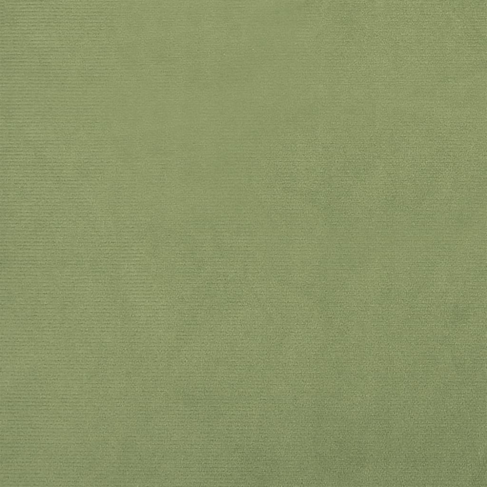 Produktbild för Rund förvaringspall grön sammet 31 x 37 cm