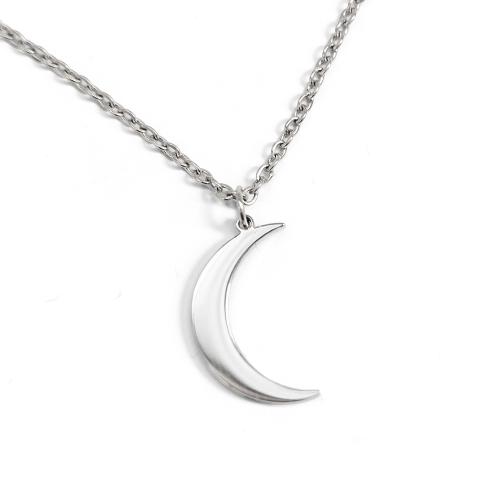 Asén Moon necklace - Silver