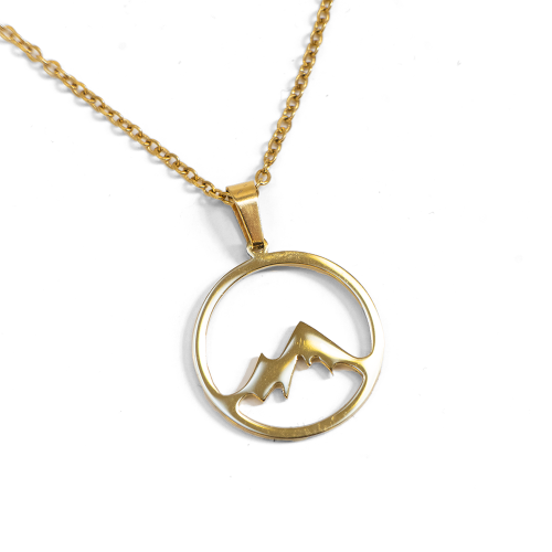 Asén Mountain necklace - Gold