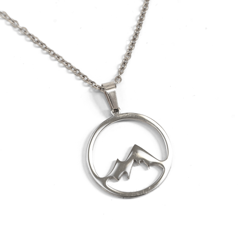 Asén Mountain necklace - Silver