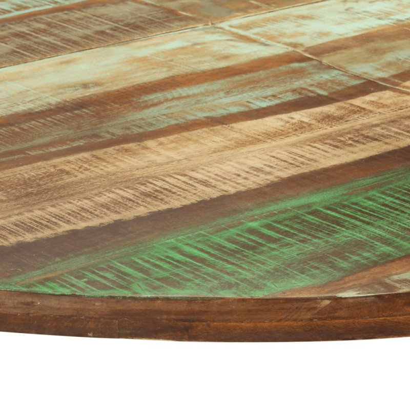 Produktbild för Matbord 150x75 cm massivt återvunnet trä