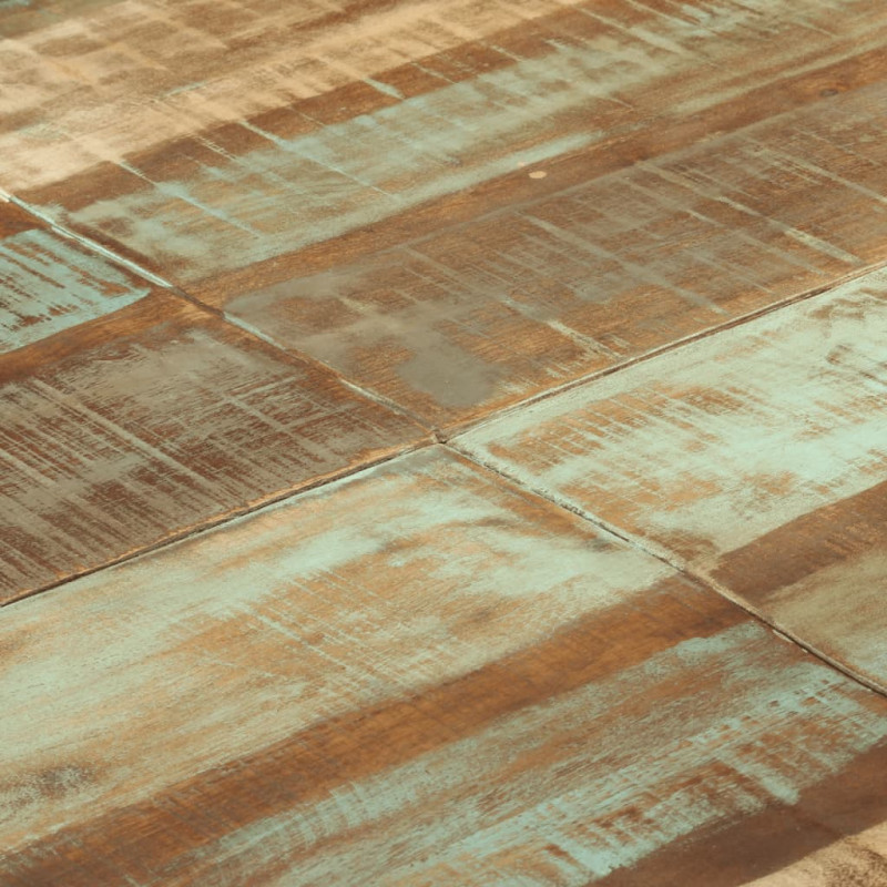 Produktbild för Matbord 150x75 cm massivt återvunnet trä
