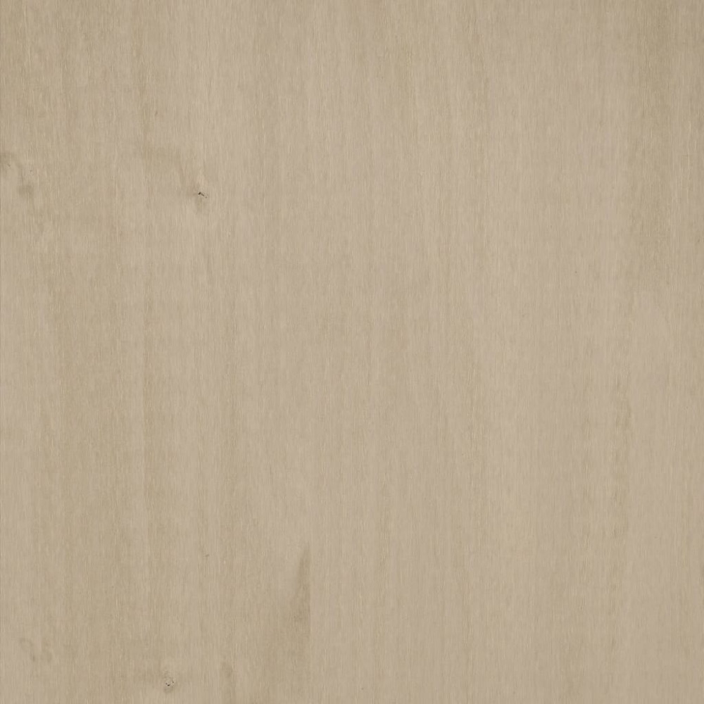 Produktbild för Soffbord HAMAR honungsbrun 100x55x35 cm massiv furu