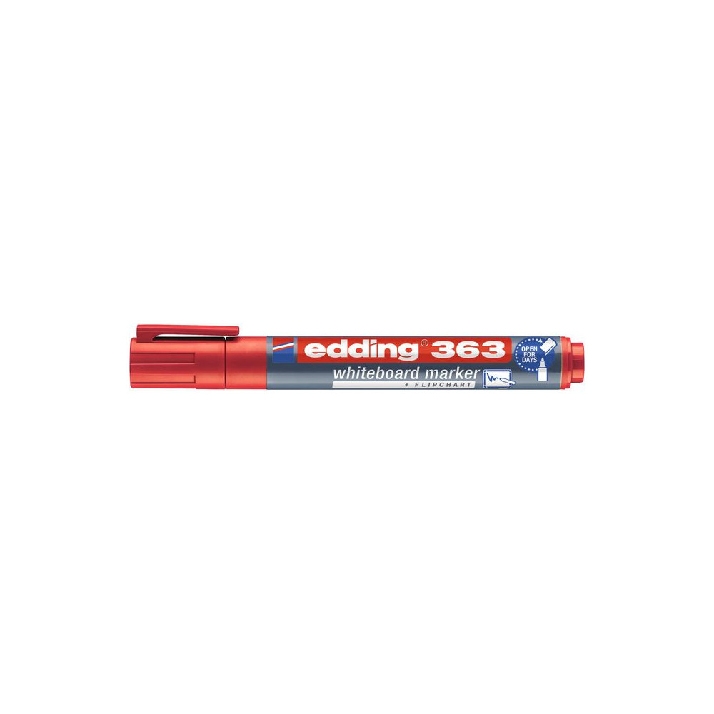 Produktbild för Whiteboardpenna EDDING 363 röd