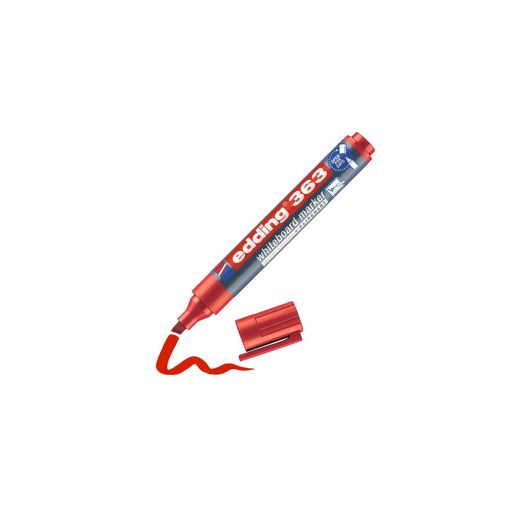 Produktbild för Whiteboardpenna EDDING 363 röd