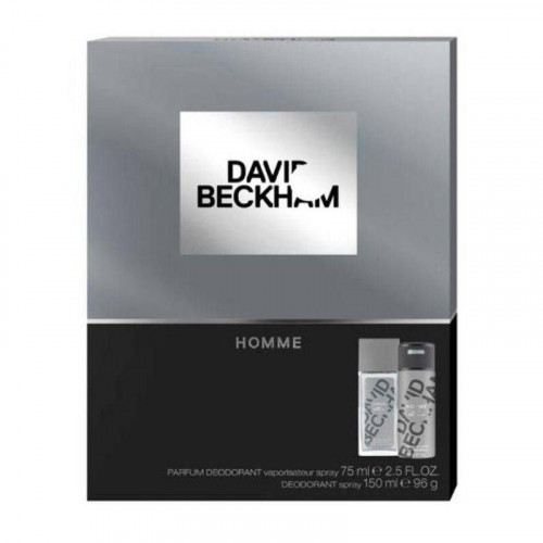 David Beckham Giftset David Beckham Homme Deo Spray 75ml + Deo Spray 150ml