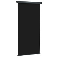 Miniatyr av produktbild för Balkongmarkis 122x250 cm svart