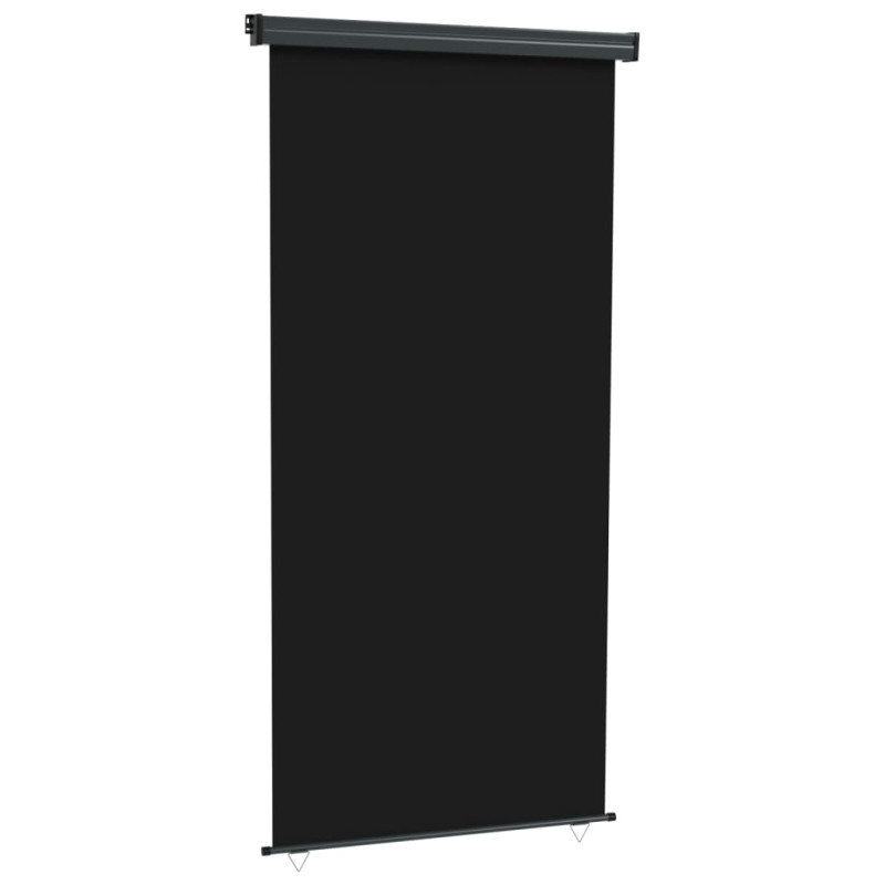 Produktbild för Balkongmarkis 122x250 cm svart