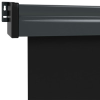 Miniatyr av produktbild för Balkongmarkis 122x250 cm svart