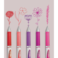 Produktbild för Gelpenna PENTEL EnerGel BL77 0,7 röd