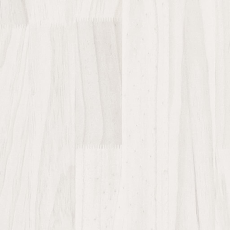 Produktbild för Odlingslåda vit 150x50x70 cm massiv furu