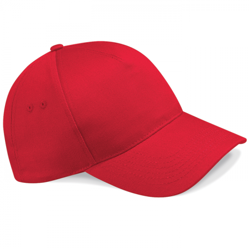 Beechfield Ultimate 5 Panel Cap Classic Red