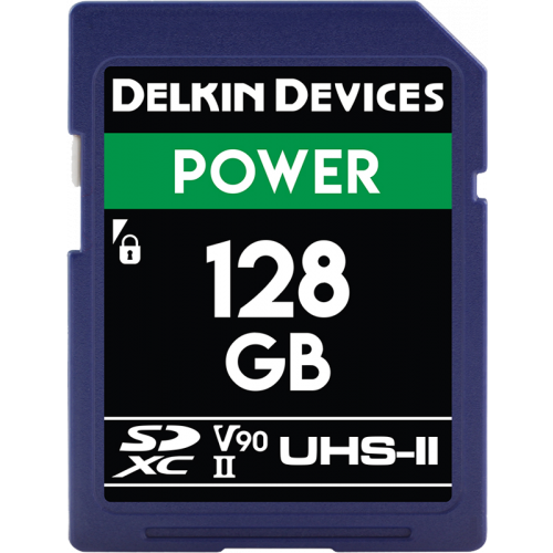 DELKIN Delkin SD Power 2000X UHS-II U3 (V90) R300/W250 128GB