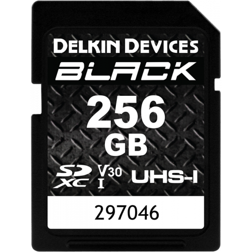 DELKIN Delkin SD BLACK Rugged UHS-I (V30) R90/W90 256GB