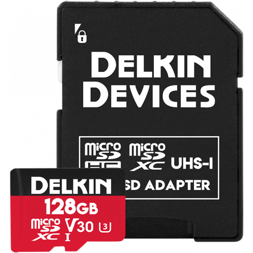 DELKIN Delkin Trail Cam Action microSDXC (V30) R100/W75 128GB