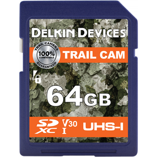 DELKIN Delkin SDXC Trail Cam R100/W50 (V30) 64GB