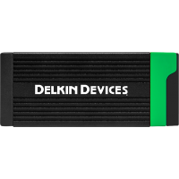 Miniatyr av produktbild för Delkin Cardreader CFexpress Type B & SD UHS-II (Type C to C & Type C to A Cables)