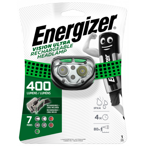 ENERGIZER Energizer Vision Ultra Rechargable Headlight