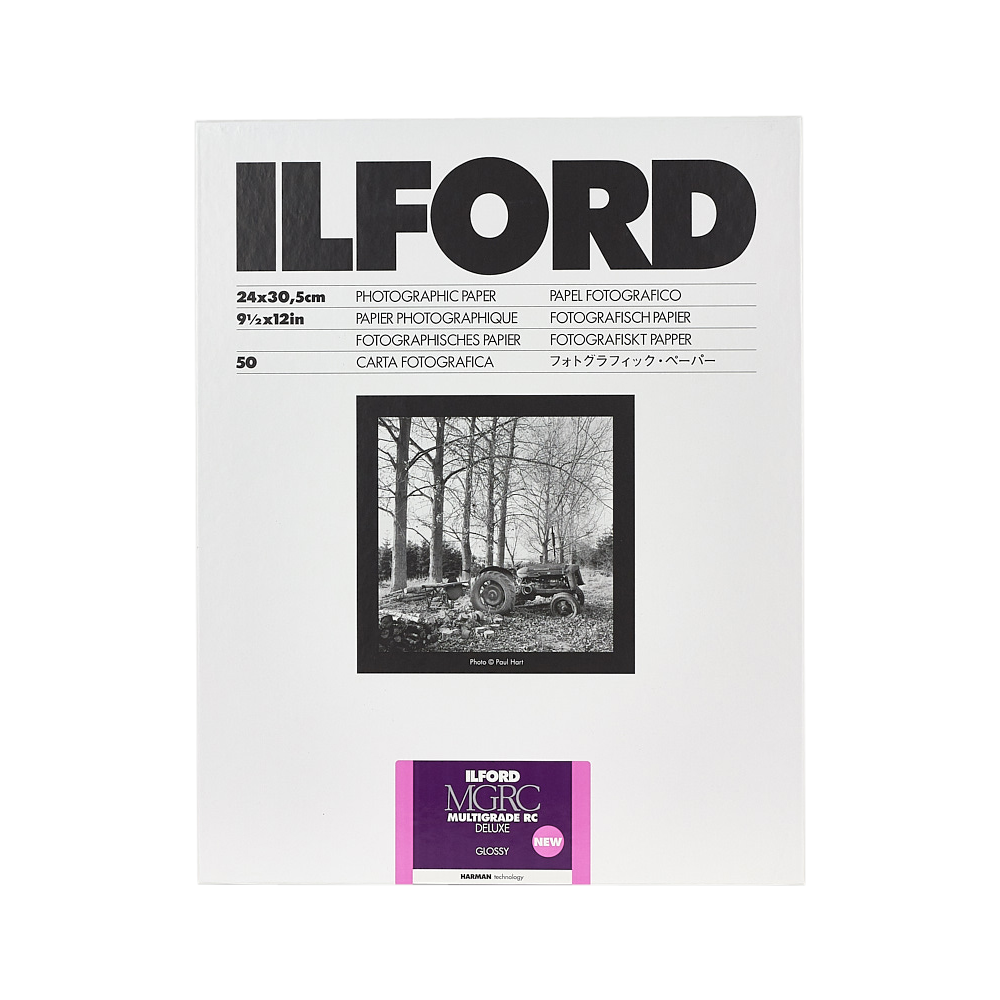 Produktbild för Ilford Multigrade RC Deluxe Glossy 20.3x25.4cm 100