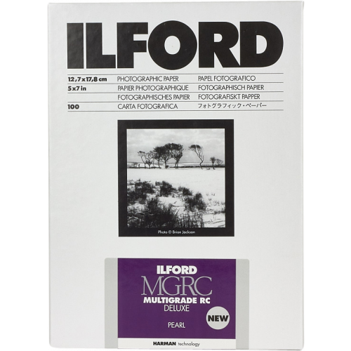 ILFORD PHOTO Ilford Multigrade RC Deluxe Pearl 24x30.5cm 50