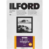 Produktbild för Ilford Multigrade RC Deluxe Satin 17.8x24cm 100
