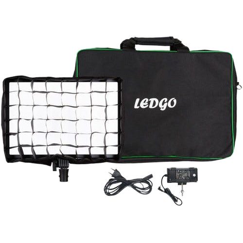 LEDGO Ledgo E268C 26.8W Bi-Color kit egg crate & bag