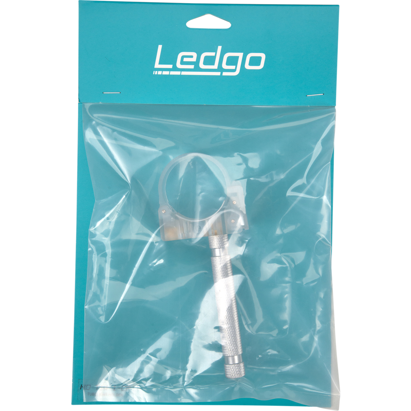 Produktbild för Ledgo Transparent single Clip with pillar