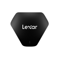 Produktbild för Lexar Cardreader Multi-3-in-1 SD/micro SD/CF - USB 3.1 (USB Type C)