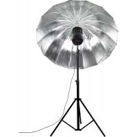 Produktbild för Nanlite Umbrella Deep silver 135cm