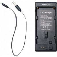 Miniatyr av produktbild för Nanlite CN-58 2-1 charger for NP style battery