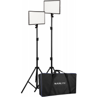 Produktbild för Nanlite LumiPad 25 LED 2 Light kit with stand and bag