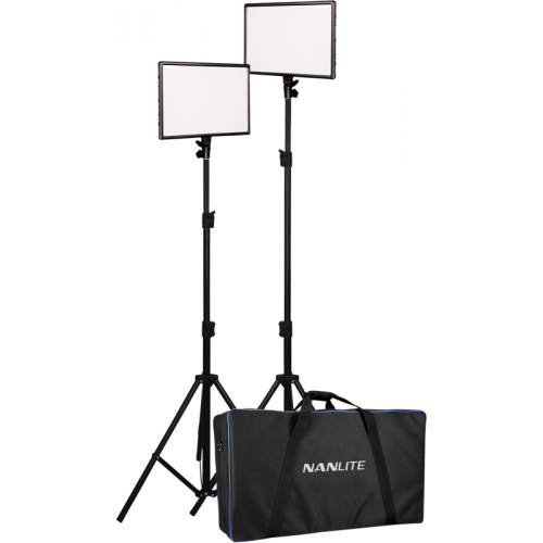 NANLITE Nanlite LumiPad 25 LED 2 Light kit with stand and bag