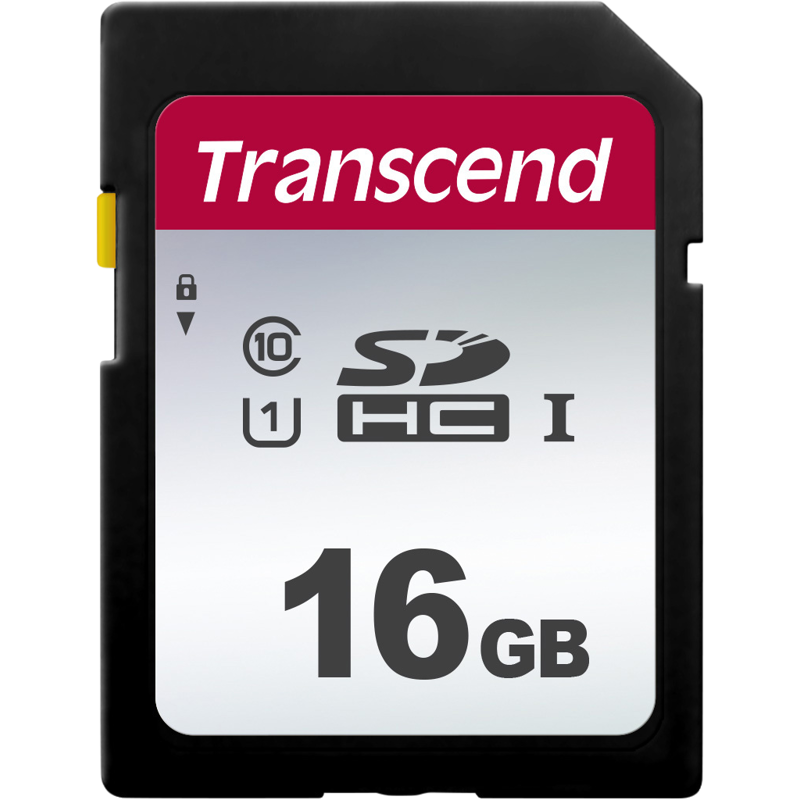 Produktbild för Transcend Silver 300S SDHC UHS-I U1 C10 R95/W10 16GB