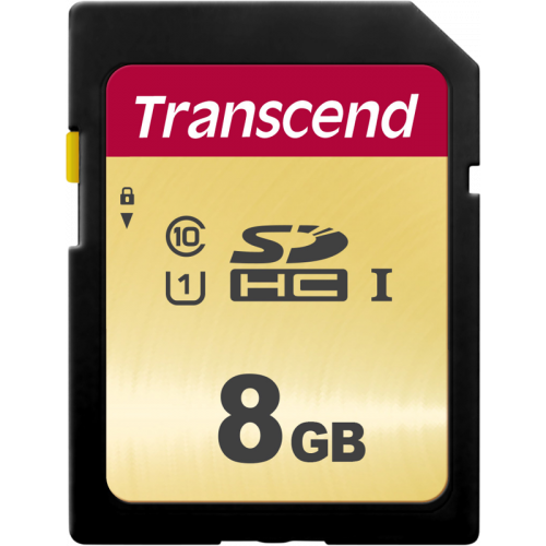 Transcend Transcend Gold 500S SD UHS-I U3, MLC (V30) R95/W60 8GB