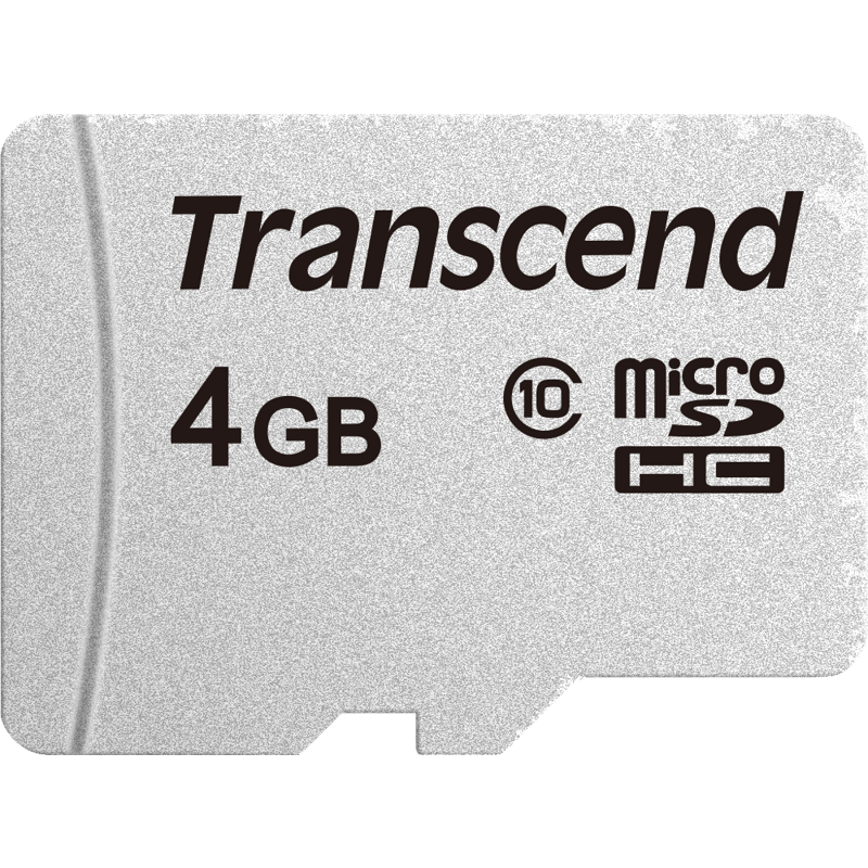 Produktbild för Transcend Silver 300S microSD UHS-I U3 (V30) R95/W45 4GB