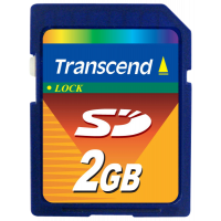 Miniatyr av produktbild för Transcend Secure Digital SD 45X 2GB