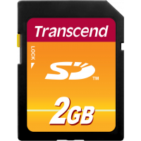 Miniatyr av produktbild för Transcend Secure Digital SD 45X 2GB