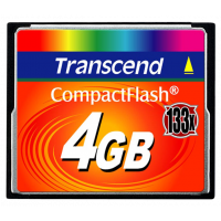 Miniatyr av produktbild för Transcend CF 133X MLC R50/W20 4GB