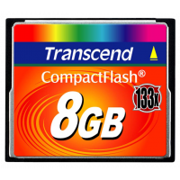 Miniatyr av produktbild för Transcend CF 133X MLC R50/W20 8GB