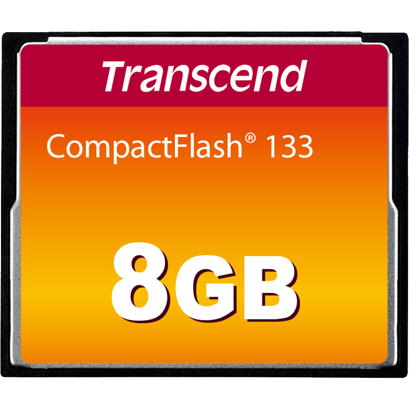 Produktbild för Transcend CF 133X MLC R50/W20 8GB
