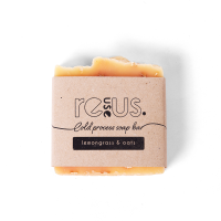 ReuseUs Lemongrass & Oats Cold Process Soap