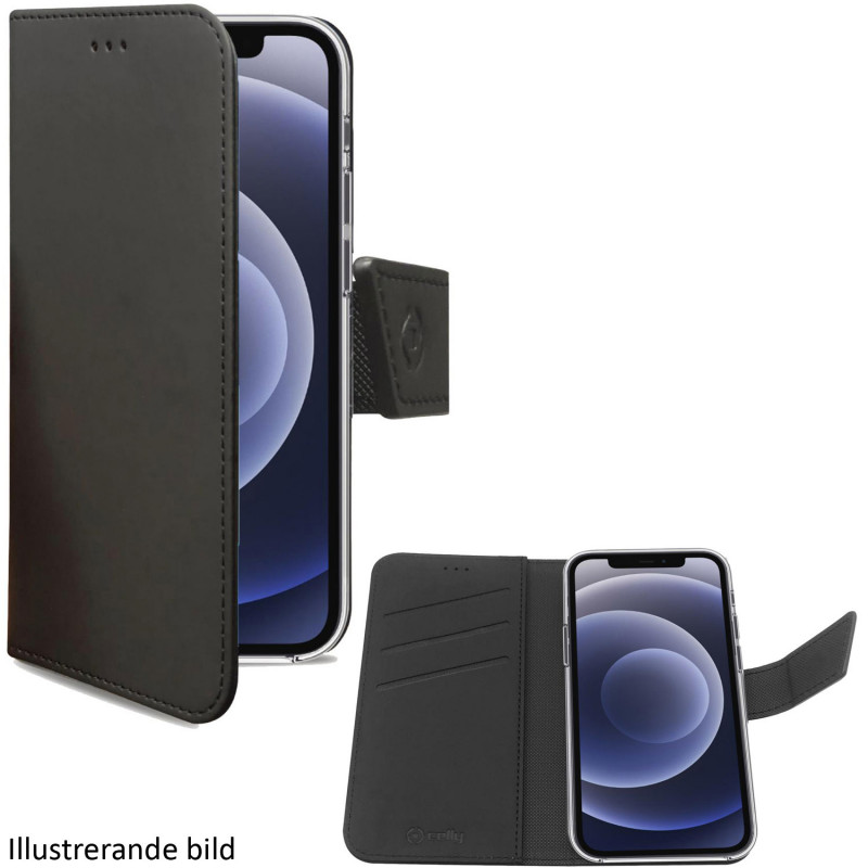 Produktbild för Wallet Case iPhone 14 Plus Svart