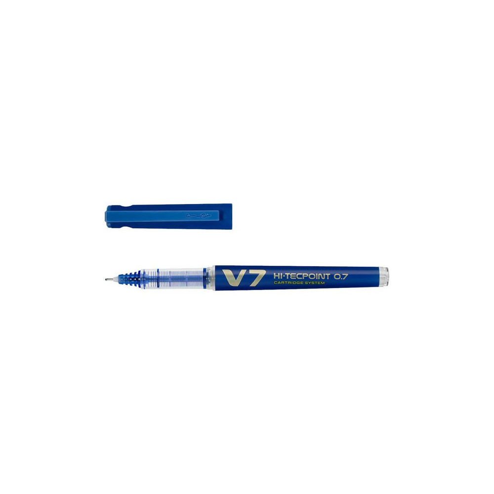 Produktbild för Bläckkulpenna PILOT Hi-Tec V7 blå